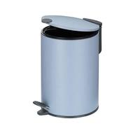 Poubelle de salle de bain Mats KELA - 3 L - Bleu brouillard - Métal