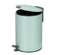 Poubelle de salle de bain Mats KELA - 3 L - Vert sauge - Métal