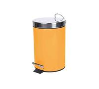Paris Prix Poubelle de salle de bain Metalia 3 L Ocre