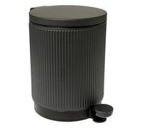 Poubelle de Salle de Bain Onyx 5L Gris Ardoise