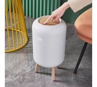 Poubelle De Salle De Bain Push Limo - 9L - Bois
