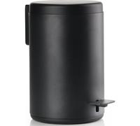 Poubelle de salle de bain RIM 3 l, noir, aluminium, Zone Danemark