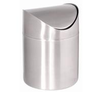 Poubelle de table en Inox Couvercle Battant