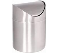 Poubelle de table en Inox Couvercle Battant Olympia Gris G