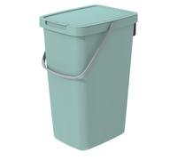 Prosperplast Poubelle de tri sélectif Keden Systema Q 20 L avec couvercle et poignée Vert clair
