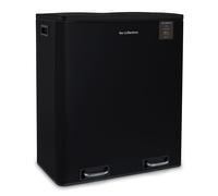 Les Collectors N°910 Poubelle, 2 paniers, 30 l, noir mat
