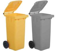 Poubelle de tri sélectif 120 litres - Couleur bleue