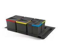Emuca Set de rangement pour tiroir de cuisine avec base recyclable Taille unique