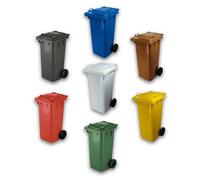 Poubelle de tri sélectif 240 litres - Couleur bleue