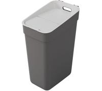 Poubelle de tri selectif Recyclée Encastrable 30L - Avec support mural pour mur, porte, placard - CURVER