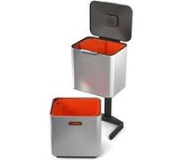Joseph Joseph – Poubelle de cuisine tri sélectif TOTEM Max 60 L Inox