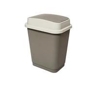 Poubelle 25L en plastique taupe - 5 five simply smart