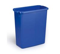 Poubelle Durabin 60l bleu paquet de 6 pièces
