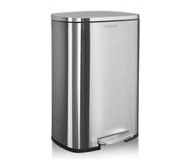 Poubelle Dustin Fermeture automatique Acier inoxydable Capacité: 50 litres