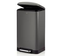 Poubelle en inox DAVINO 30 l anthracite KELA KL-10934