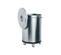 Poubelle en Inox sur Roues 90 Litres Mastro