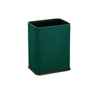 Poubelle en métal de 12 litres avec Seau Amovible for espaces étroits, Poubelle en Acier Inoxydable for Chambre à Coucher ou Bureau Poubelle Cuisine(Green)