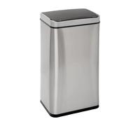 Poubelle en Métal "Sensor" 40L Argent