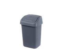 Poubelle en plastique solide à couvercle basculant 50 litres