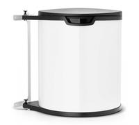 Poubelle encastrable 15 l, blanc, Brabantia