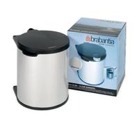 Poubelle encastrable Brabantia 15 L, acier poli