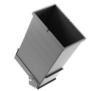 Poubelle encastrable Hailo KippBox 35 litres, gris foncé 10000129