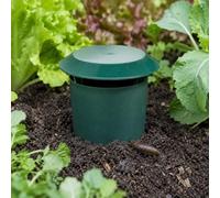 Poubelle enterrée au sol avec couvercle, conteneur de rangement extérieur | Boîte de rangement multi-scènes, bac de rangement dissimulé pour déchets de jardin, terrasse, vert