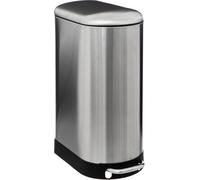 Poubelle étroite ARIANE, inox, avec pédale, 30 L
