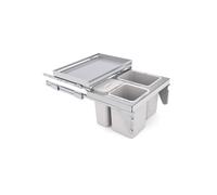 Poubelle extractible 36L tri sélectif SIGE - pour élément de 600 mm - 560 x 400 x 405 mm - 575