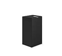 Poubelle hygiénique Hewi System 900 900.05.00560 DC 6 l, acier inoxydable thermolaqué noir mat profond