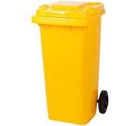 Poubelle ICS GB2, 120 L, jaune, pour dechets