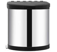 Poubelle intégrée de cuisine Acier inoxydable 8 L