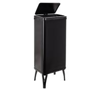 Poubelle intelligente Wellhome avec ouverture automatique et activation manuelle, capacité de 60 litres, transparente, taille unique