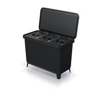 nabbi Poubelle pour déchets séparés NKS45W3 30 l - noir