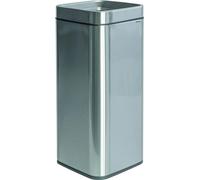 Poubelle MAUL MAULprime 30 l en acier inoxydable 25,1 x 25,1 x 60,4 cm argent