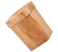 Poubelle Ménagère 14L Style Nordique en PP Bord | Conteneur Carré, Usage Salle de Bain ou Table, pour Déchets Secs et Mouchoirs, 30,5x24x24cm
