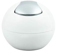 Poubelle mini Unyqoos® avec couvercle rabattable, 1 litre – poubelle compacte pour la cuisine et la salle de bain, idéale pour les déchets de table et les produits de beauté, disponible en couleurs ma
