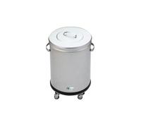 Poubelle Mobile 60 Litres - - Inox60
