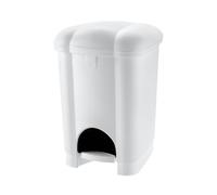 Poubelle Modèle Carolina De Couleur Blanche De 16 Litres