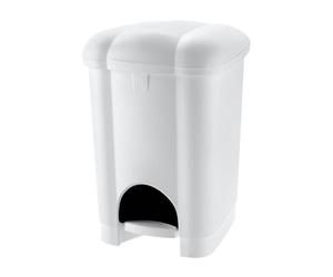 Poubelle Modèle Carolina De Couleur Blanche De 16 Litres