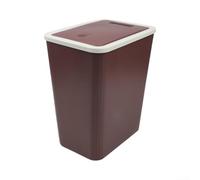 Poubelle moderne avec couvercle pour cuisine, salle de bain, chambre à coucher, salon, coin sous l'évier, petite poubelle compacte à pédale