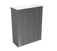 Poubelle murale 6 l inox, chrome mat (101915055)