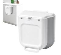 Poubelle Murale Bacs pliables en silicone sans perçage étanches | Poubelle sous évier cuisine Pour la Maison Bureau Dortoir Chambre Salle de Bains Buanderie Toilettes Évier