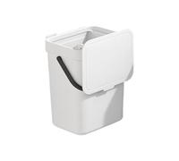 Poubelle Murale - Corbeille Et Poubelle À Couvercle À Double Ouverture | PP 3L 5L Sous Évier Armoire Porte Élimination Des Déchets Pour Cuisine Salle De Bains Chambre Bureau À Domicile RV Dortoir