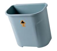 Poubelle Murale Cuisine en Plastique Pp, sans Couvercle, Grosse Capacité | Nettoyage Facile, Gain de Place, Accès Rapide aux Déchets, pour Bureau et Meuble sous Évier Couleur Aléatoire