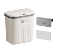 Poubelle murale de cuisine, poubelle de recyclage pour cuisine, salle de bain, porte d'armoire, corbeille à ordures