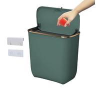 Poubelle murale - Petite poubelle de porte d'armoire, panier à compost peu encombrant avec sacs, accessoires de cuisine, pièce professionnelle, garde | Aide fiable pour salle de bain, chambre à