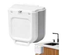 Poubelle murale Poubelle Murale en Silicone Étanche | Boîte à Déchets pour Plan Travail Pour intérieur bureau appartement salle de bain toilettes voiture camping-car plan de