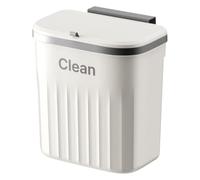 Poubelle Murale,Poubelle Murale pour Salle de Bain | Poubelle murale de grande capacité avec couvercle, rangement d'armoire de cuisine, panier de porte d'armoire pour la maison