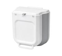 Poubelle Murale-poubelle Pliable Sans Perceuse, Petite Poubelle Étanche Et | Comptoir Compost Porte-déchets Mur Poubelle Sans Perceuse Pour Intérieur Maison Bureau Appartement Chambre Salle De Bains Toi
